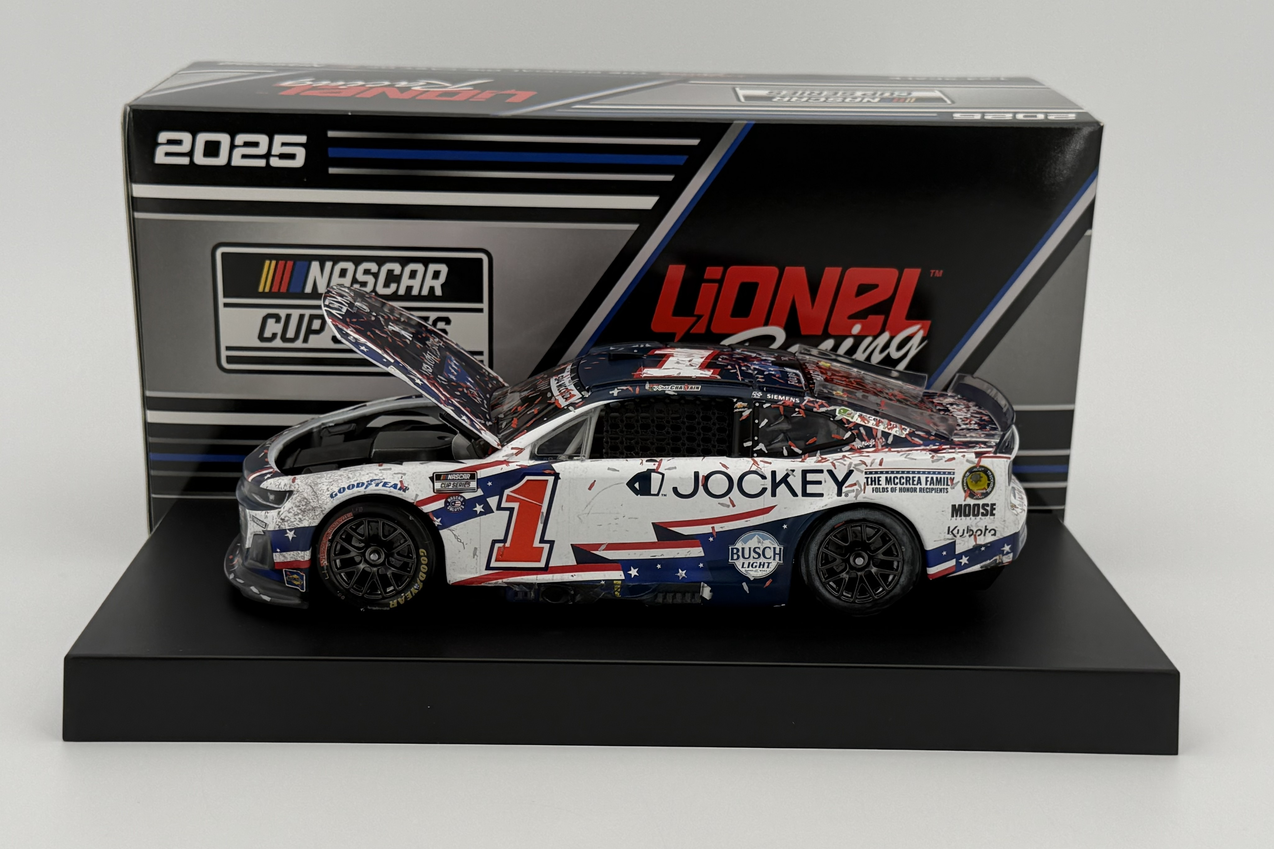 Ross Chastain 2025 Jockey Salutes / Coke 600 Race Win 1:24 Nascar