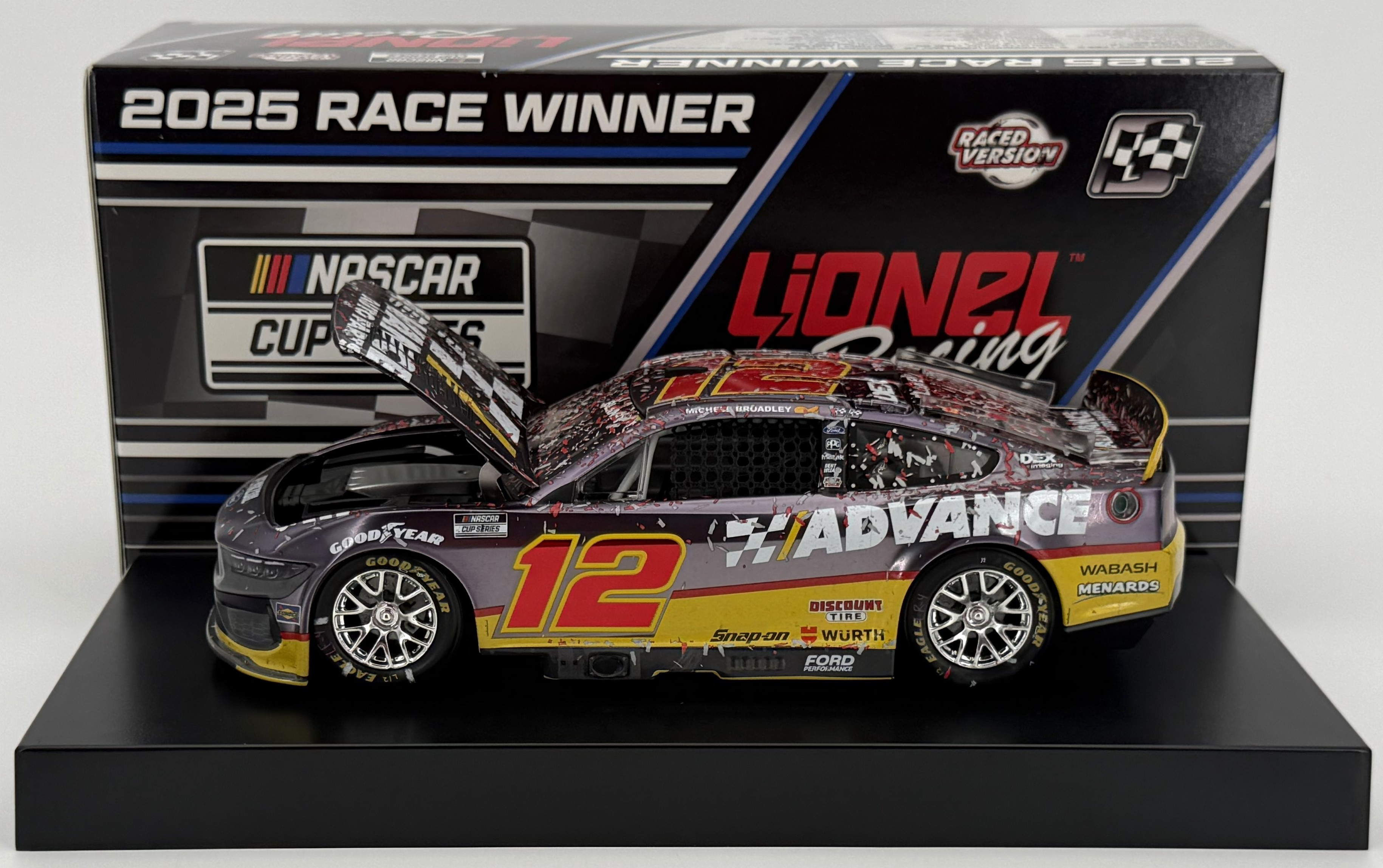 Ryan Blaney 2025 Advance Auto Parts Daytona 8/23/25 Race Win 1:24