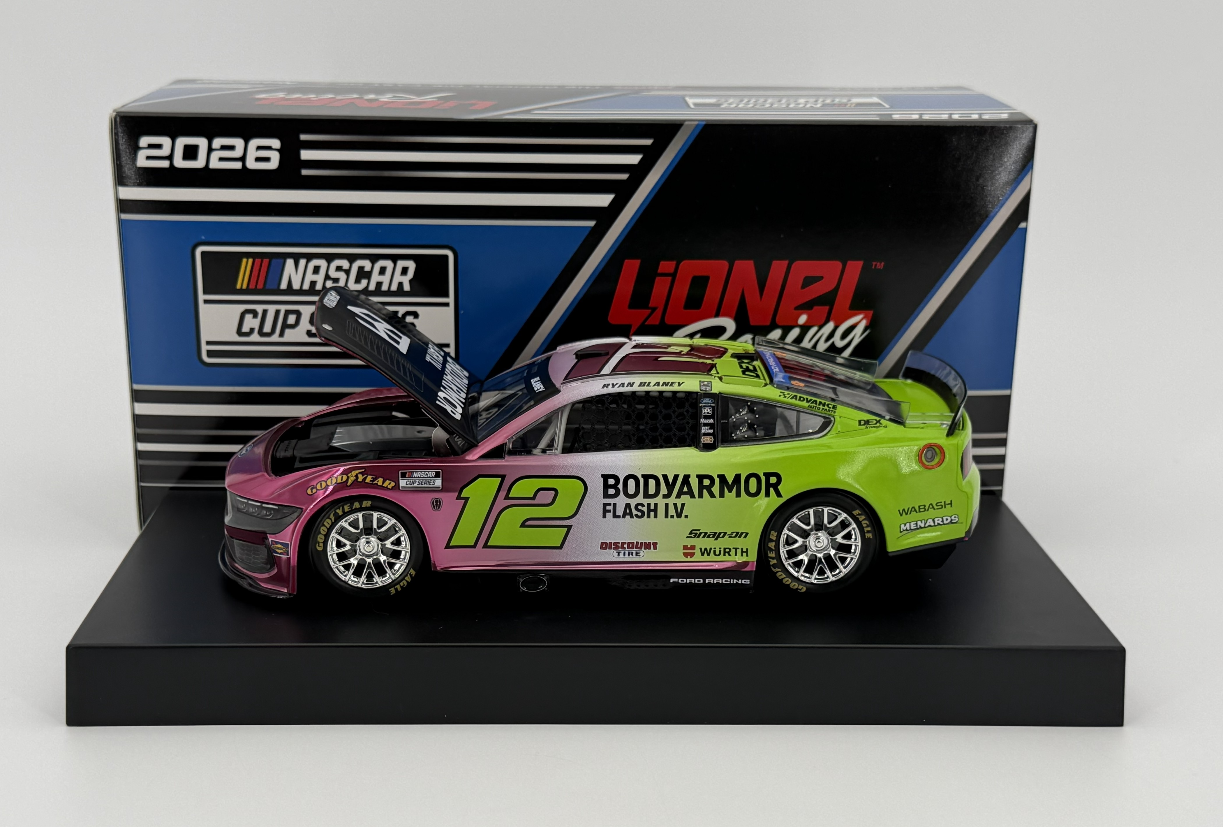 Ryan Blaney 2026 BodyArmor Flash I.V. 1:24 Color Chrome Nascar Diecast