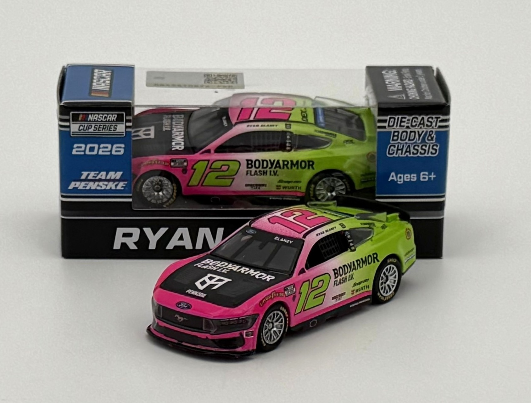 Ryan Blaney 2026 BodyArmor Flash I.V. 1:64 Nascar Diecast