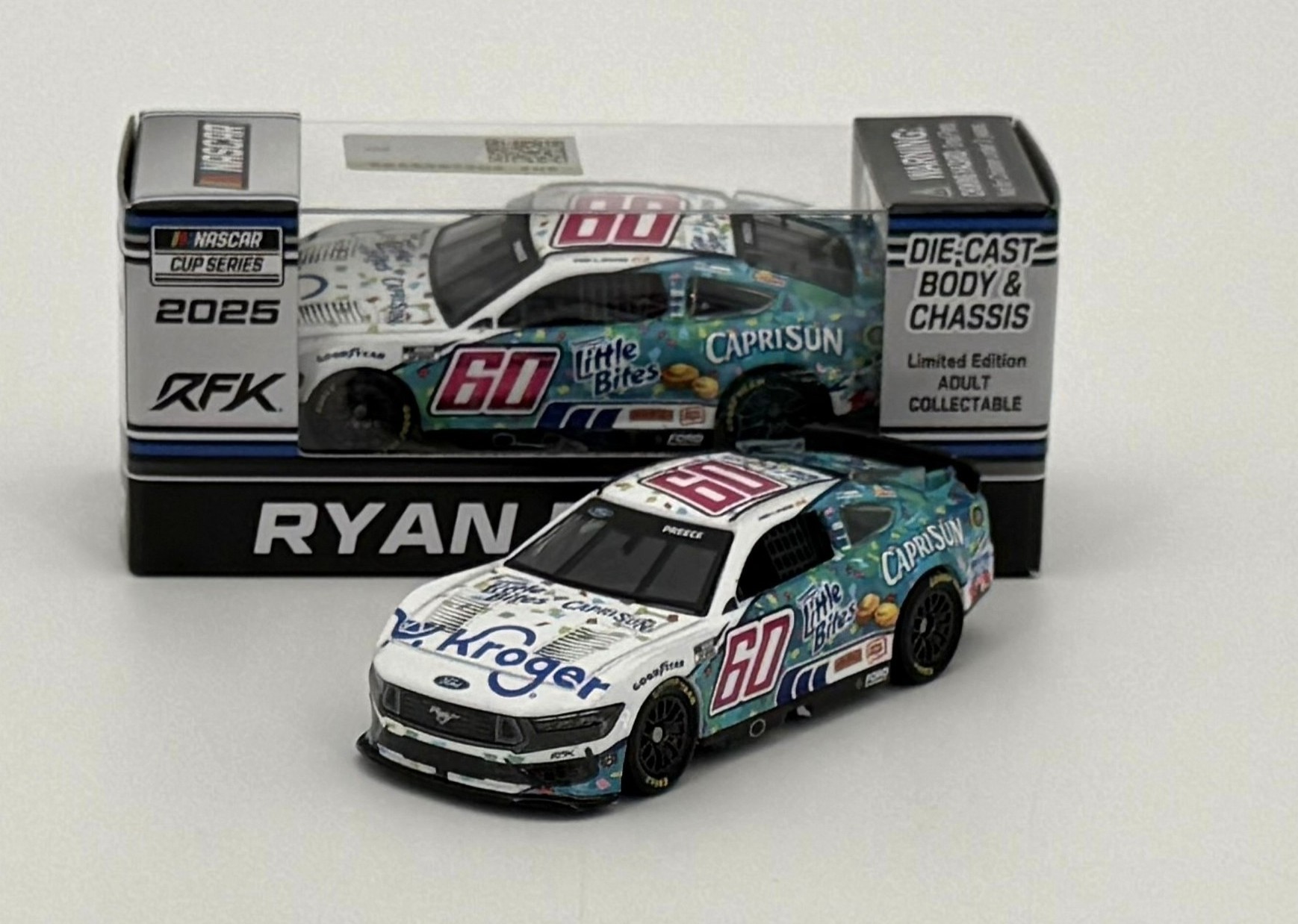 Ryan Preece 2025 Kroger/Little Bites/Capri Sun 1:64 Nascar Diecast