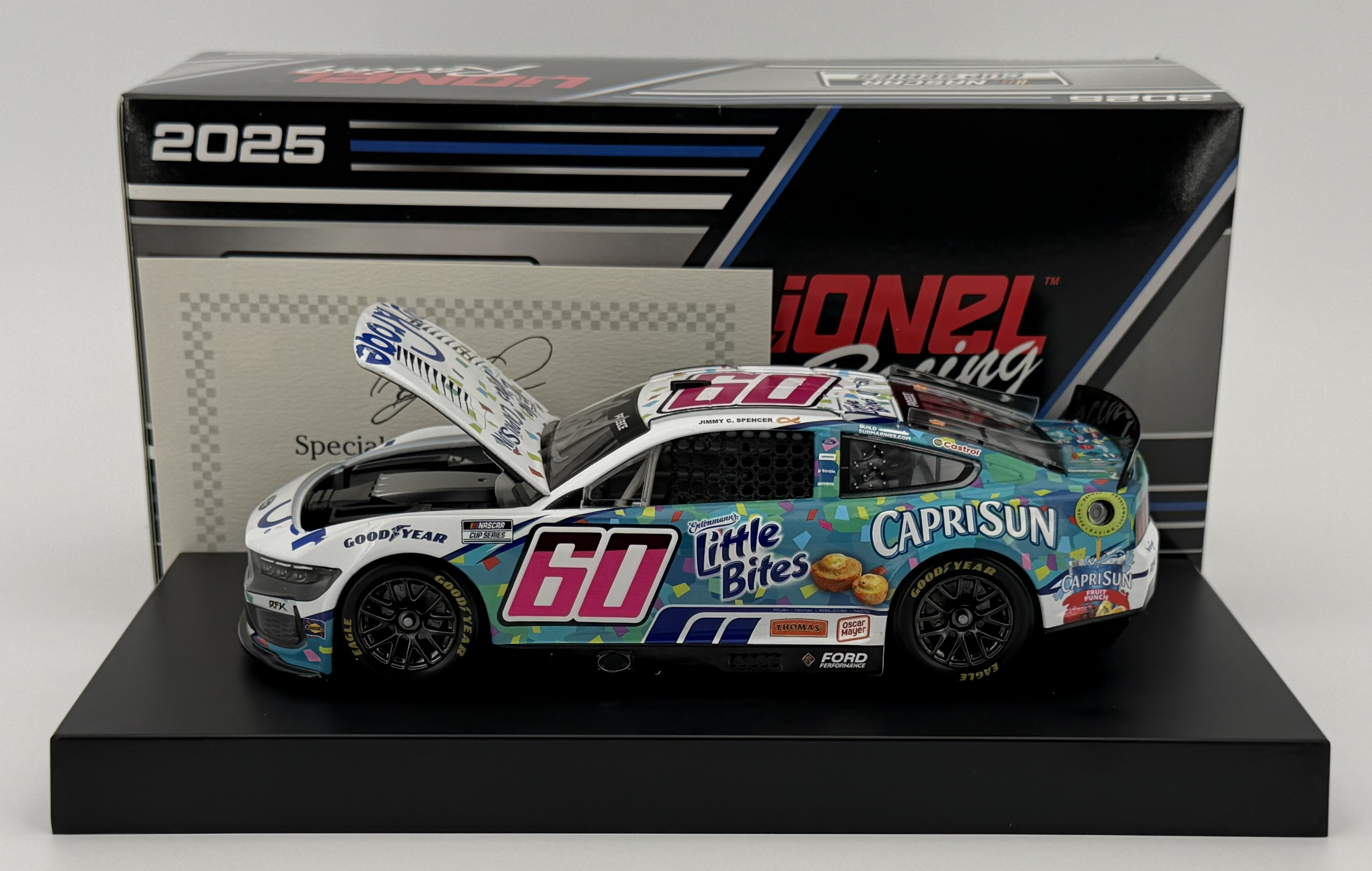 LRC/Nascarナスカー Truckトラック 4台セット 1/24 限定絶版 Ryan Preece Autographed 2025 Kroger/Little Bites/Capri Sun 1:24