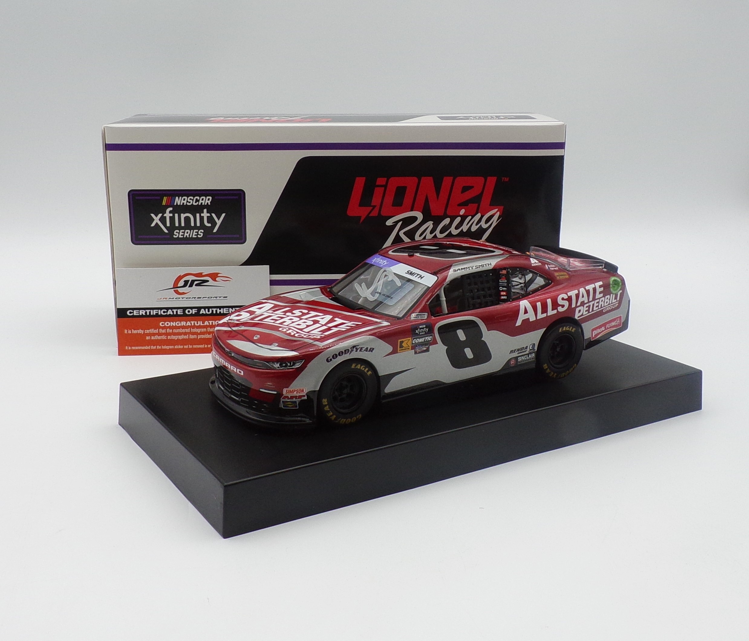 Sammy Smith Autographed 2024 Allstate Peterbilt Group 1:24 Nascar