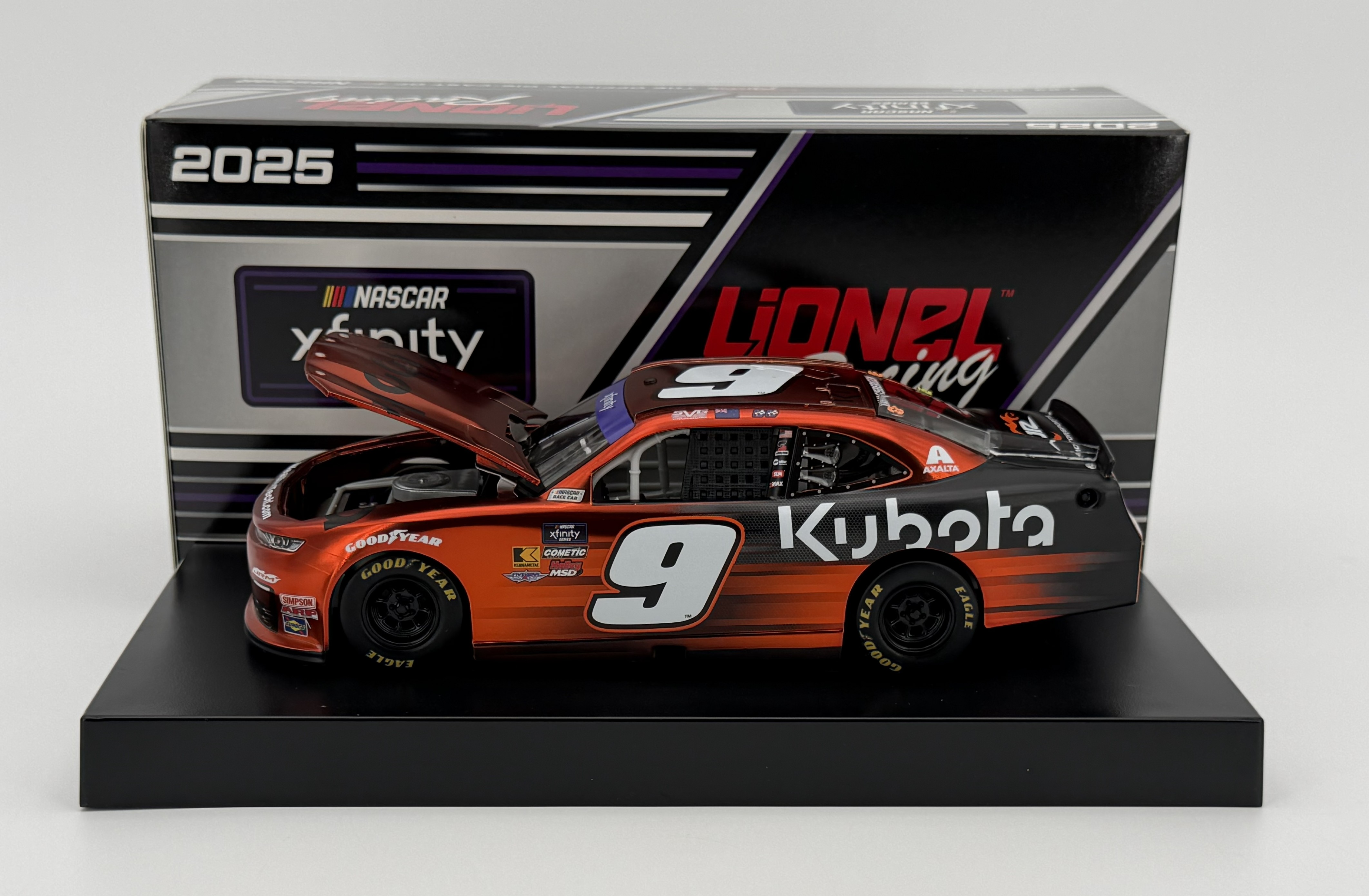 Shane Van Gisbergen 2025 Kubota 1:24 Color Chrome Nascar Diecast