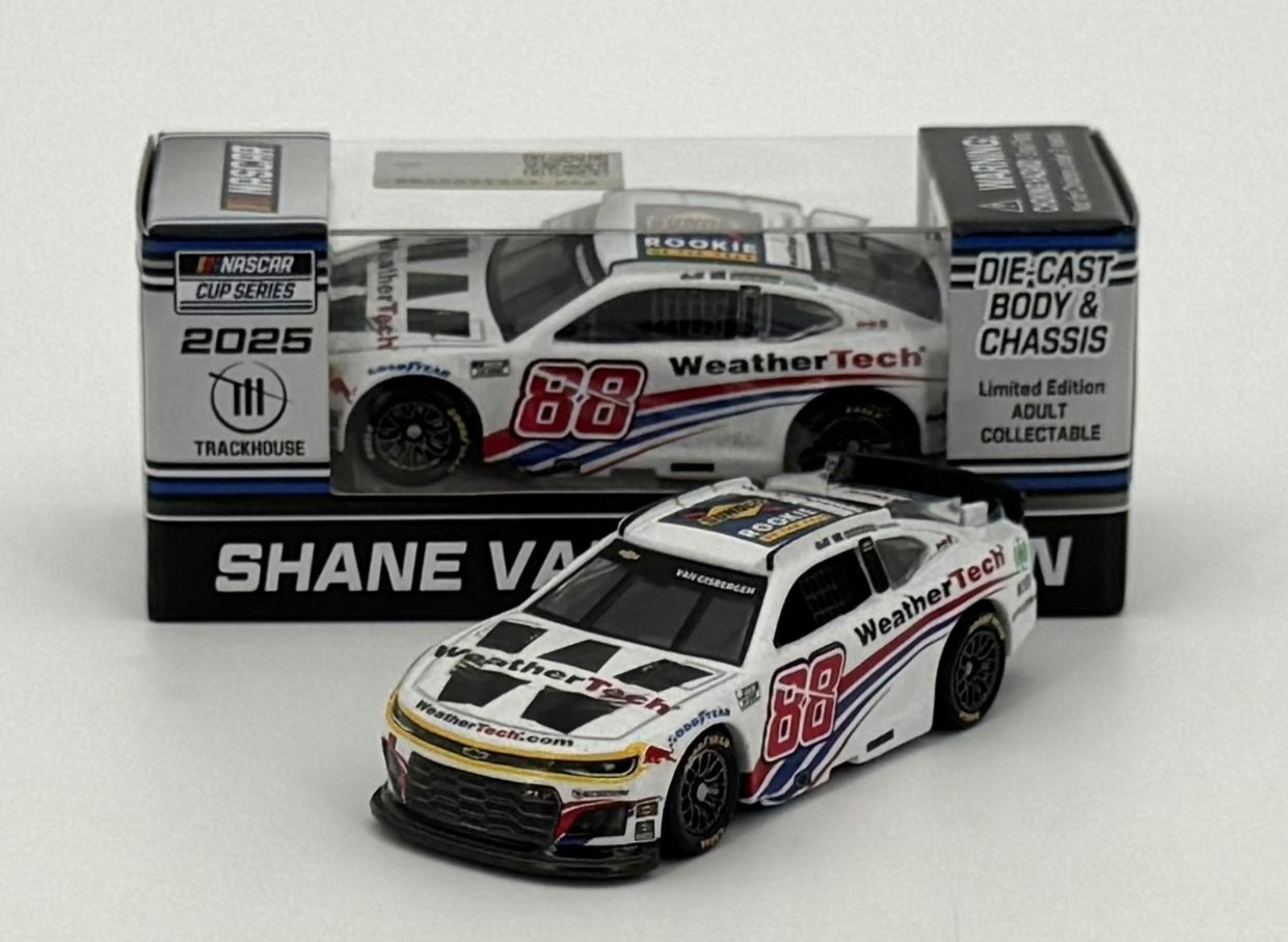 ミニカー 1/43GRYaris ROOKIE Racing24HNurgring2025 Shane Van Gisbergen 2025 Weathertech Rookie of The Year 1:64