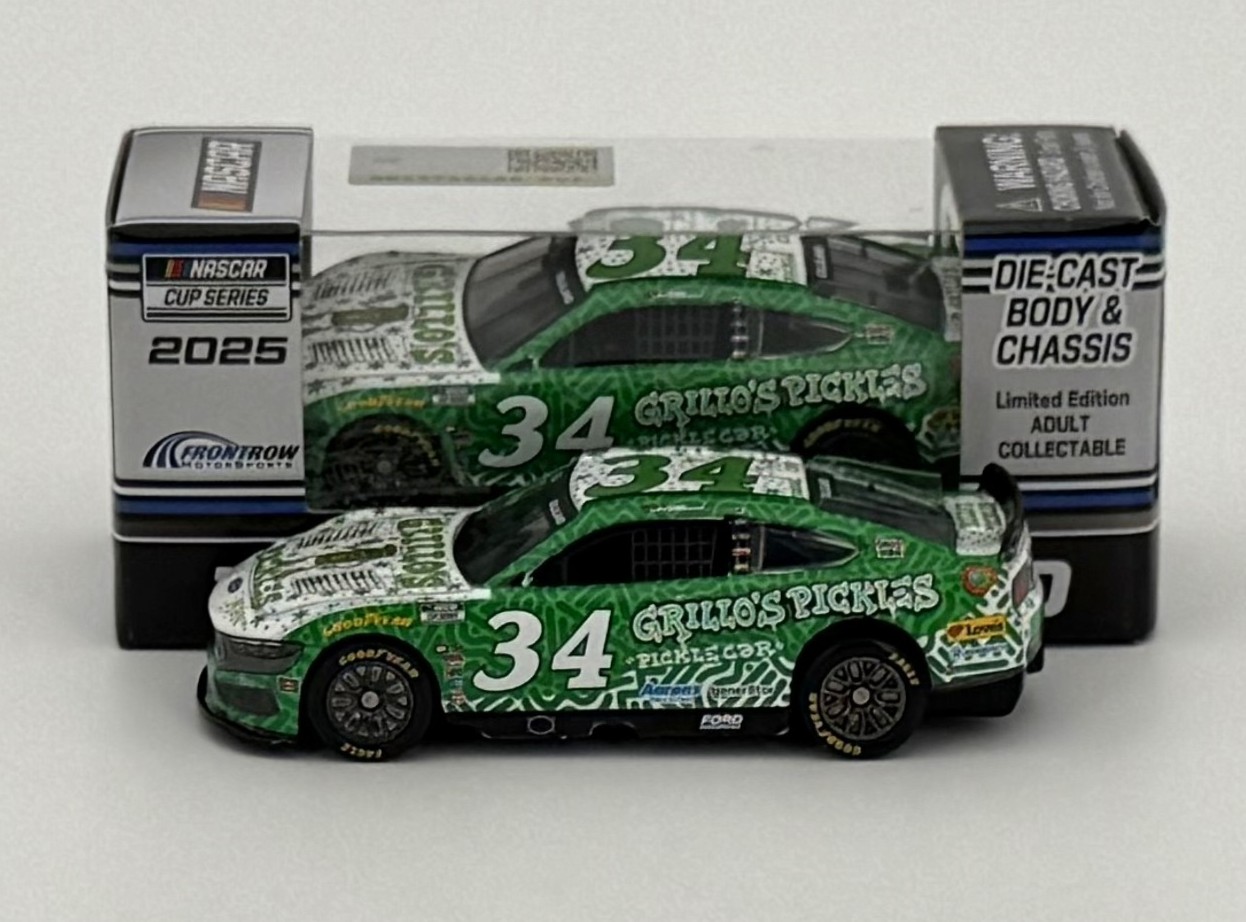 Todd Gilliland 2025 Grillo's Pickles x Snoeman 1:64 Nascar Diecast
