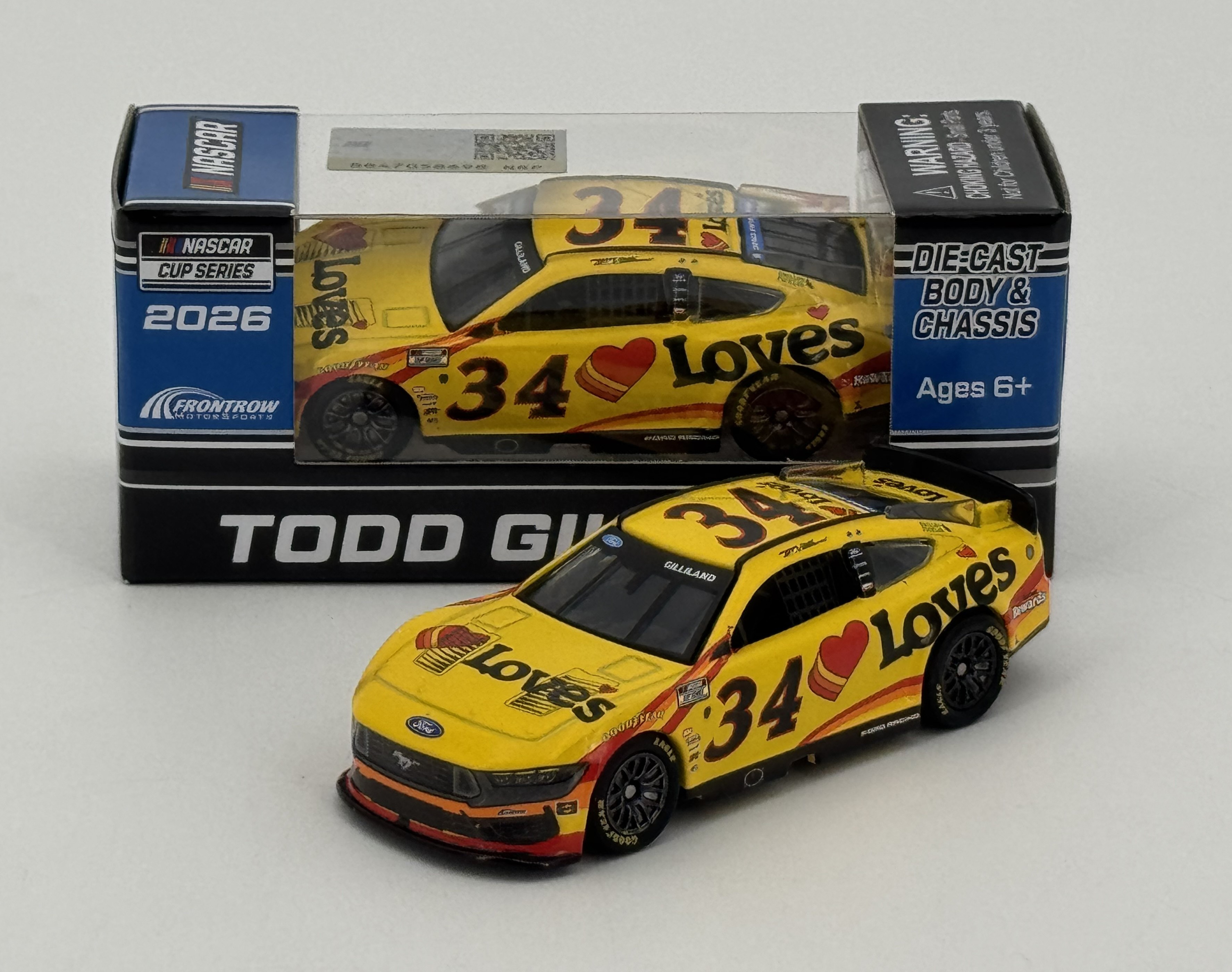 サトちゃんオータムカーニバル Todd Gilliland 2026 Love's 1:64 Nascar Diecast