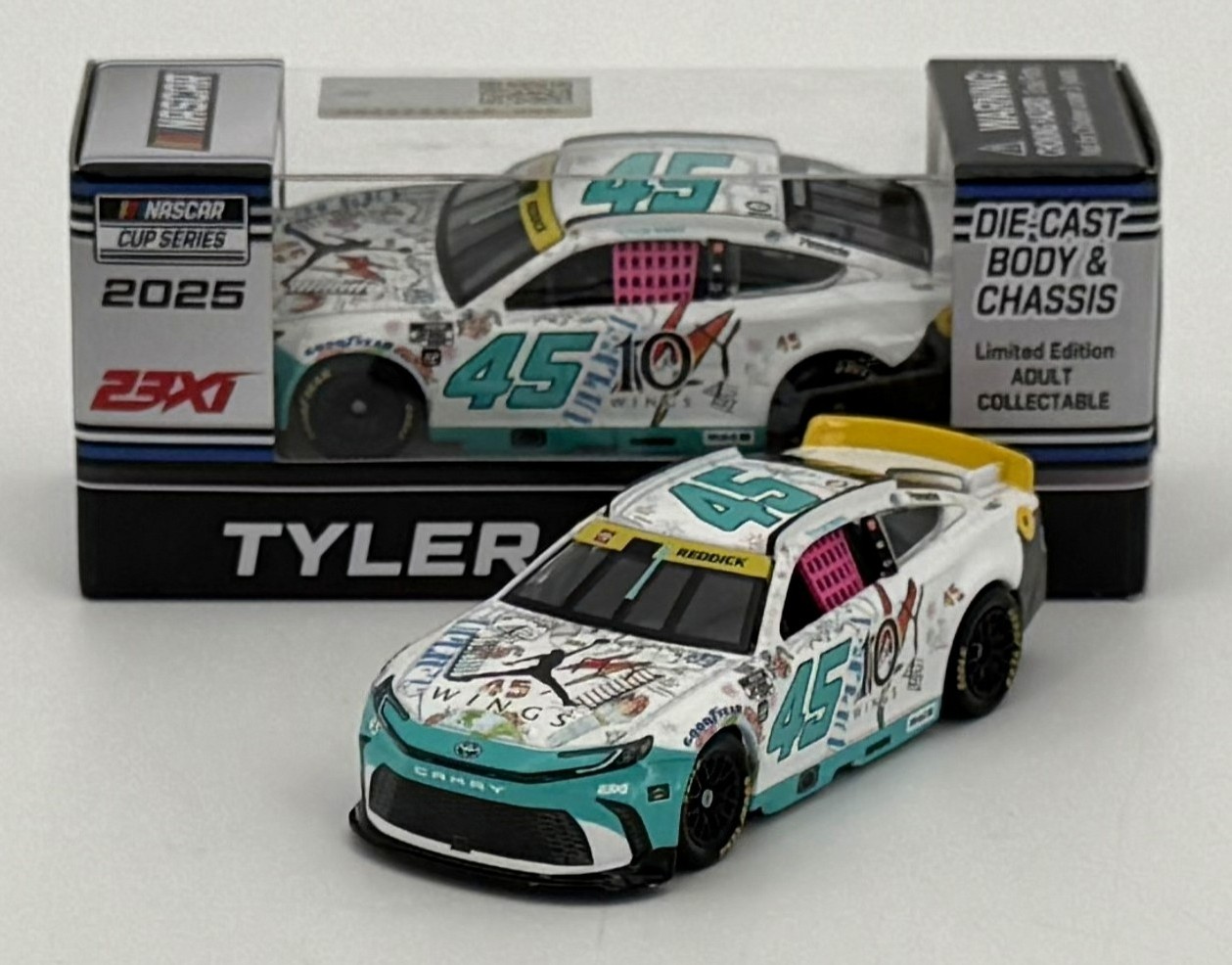 Tyler Reddick 2025 Jordan Brand 1:64 Nascar Diecast