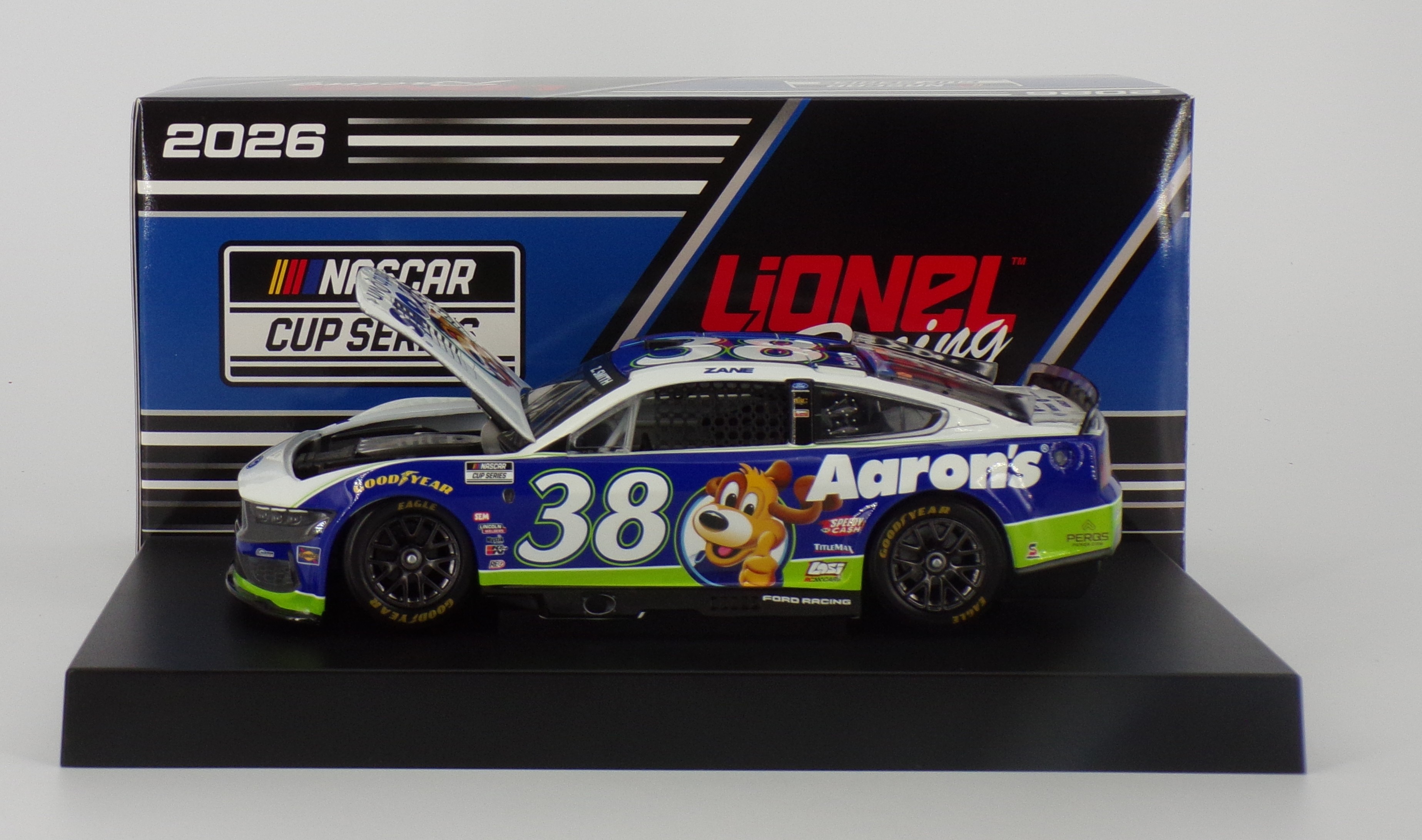 Zane Smith 2026 Aaron's Lucky Dog 1:24 Nascar Diecast