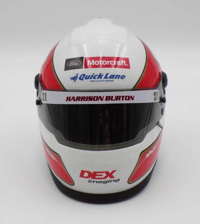 Motorcraft Mini Harrison Burton 2022 Motorcraft MINI Replica Helmet
