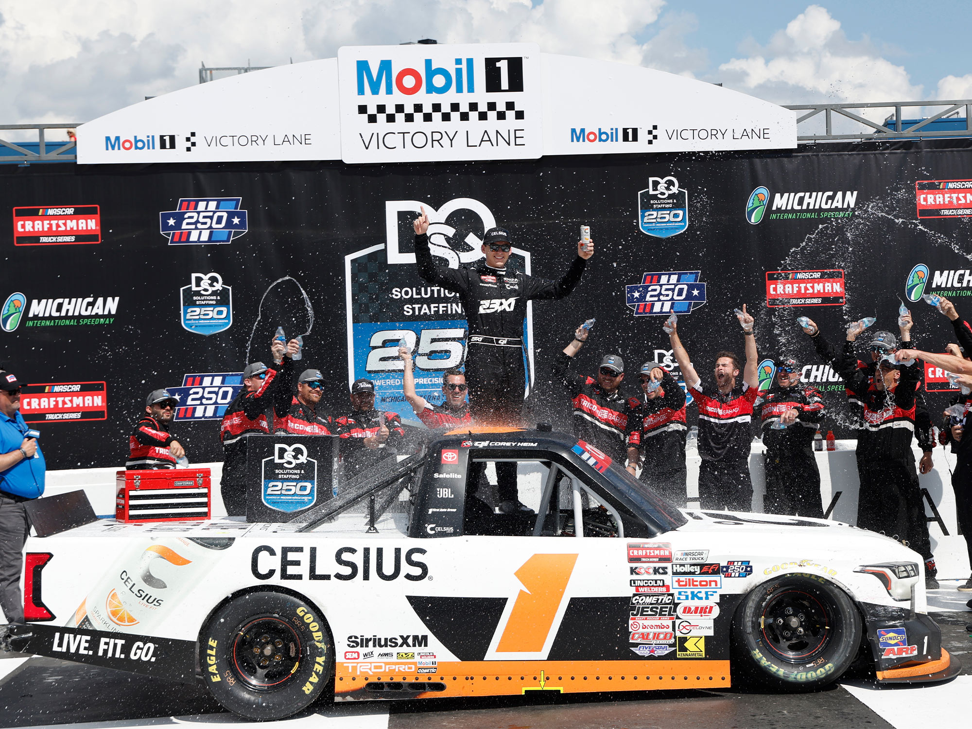 Corey Heim 2026 Celsius Michigan 6/6/26 Race Win 1:24 Nascar Diecast ...