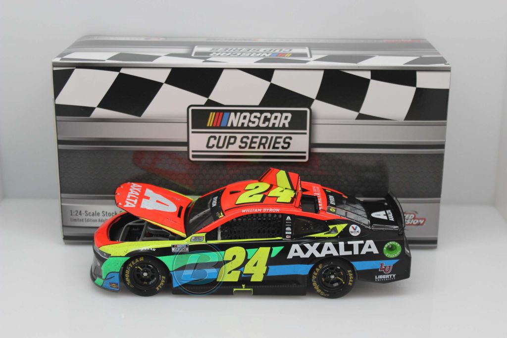 William Byron Signed 2020 Camaro ZL1 / #24 Axalta '24 Tribute / Autographed Liquid Color LE 1:24