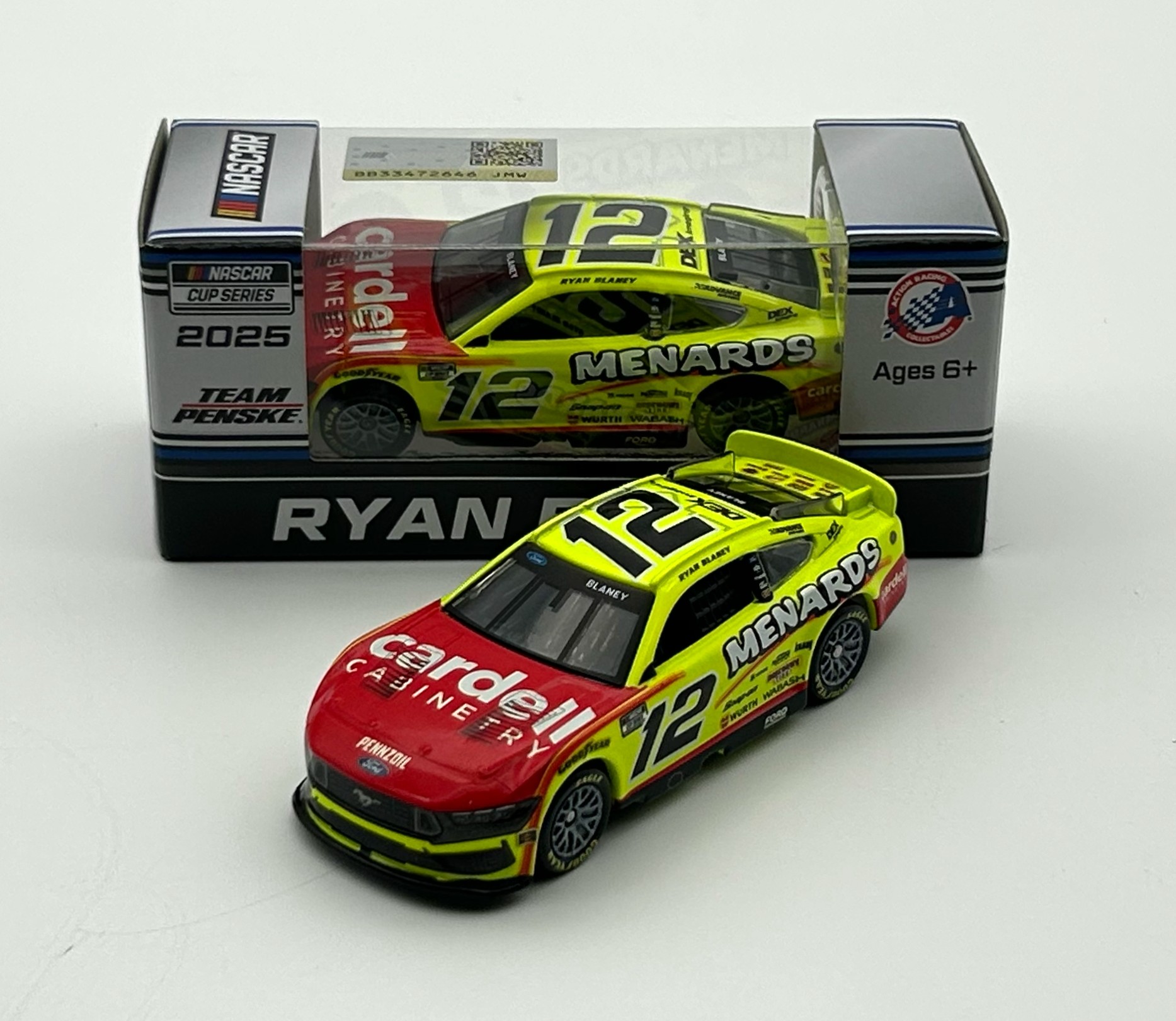 Ryan Blaney 2025 Menards 1:64 Nascar Diecast