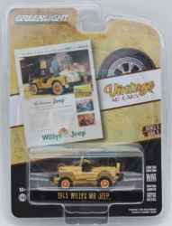 1945 Willys MB Jeep Vintage Ad Cars Series 5 1:64 Scale Vintage Ad Cars, Series 40, 1:64 Scale