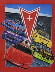 1994 " Pontiac Excitement " Sam Bass Poster 28" X 21.5" 1994 " Pontiac Excitement " Sam Bass Poster 28" X 21.5"