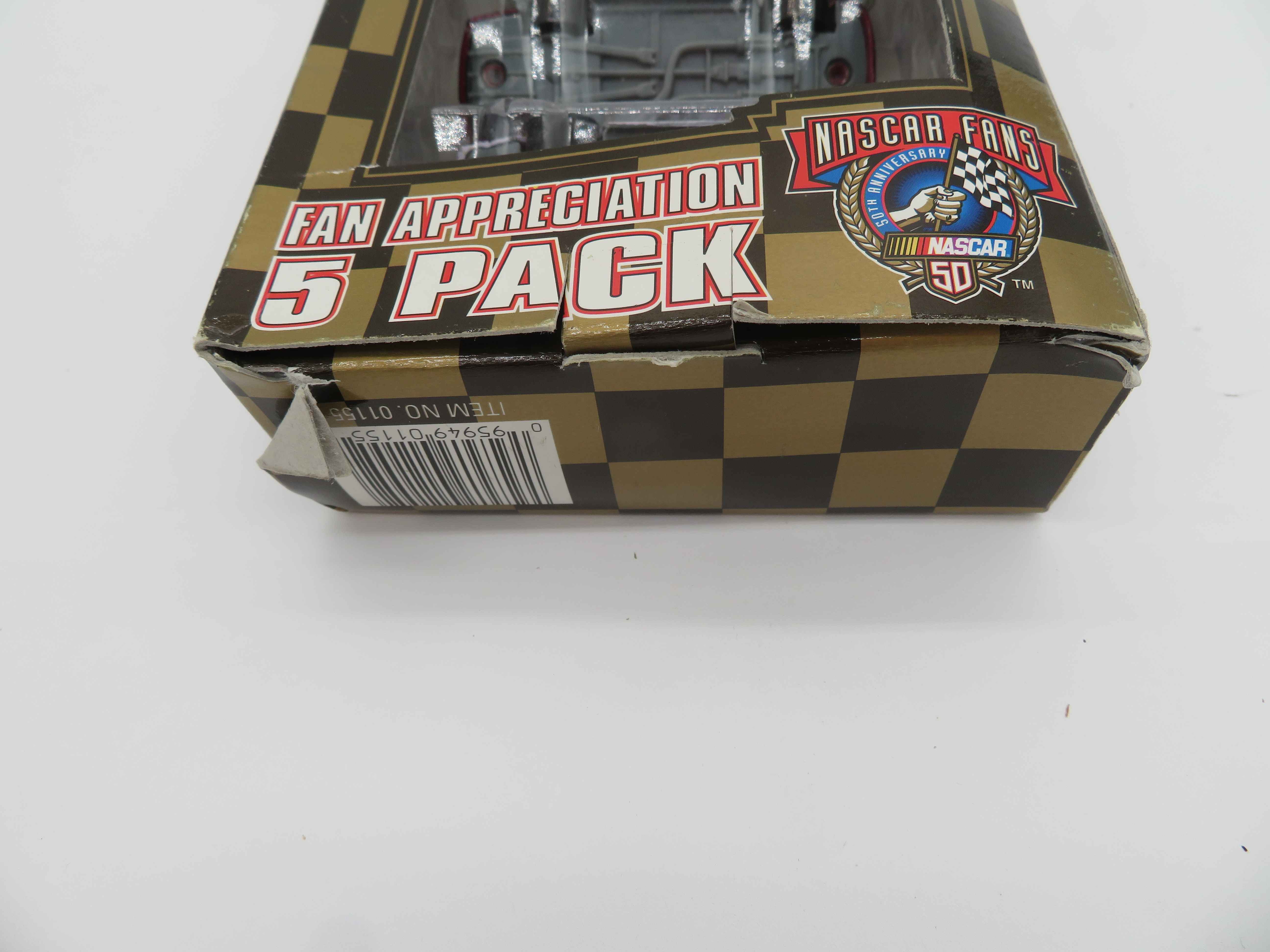 1998 Fan Appreciation 5 pack 1:64 Set 1 Of 8 Racing Champions