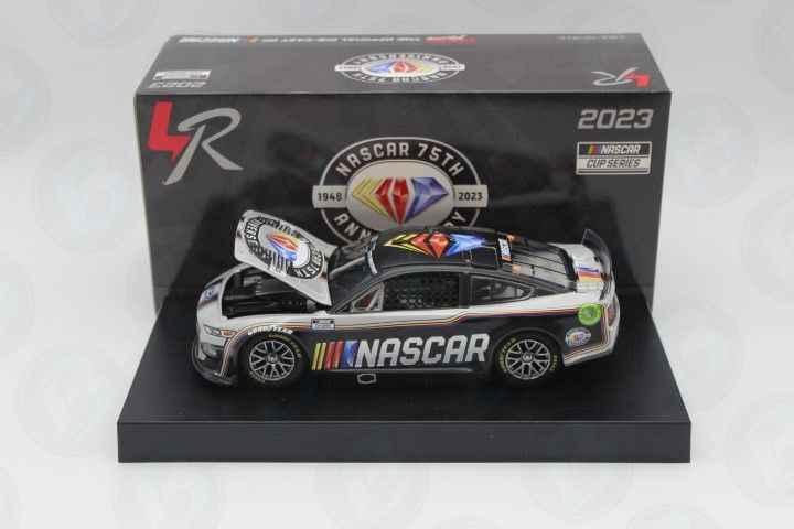 NASCAR ミニカー　FORD 1/24 2023 NASCAR 75th Anniversary Ford Mustang 1:24 Diamond Finish