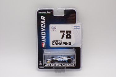 Agustin Canapino #78 Argentine Football Association - NTT IndyCar Series 1:64 Scale IndyCar Diecast Agustin Canapino, 2024, 1:64, diecast, greenlight, indy