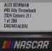 Alex Bowman 2024 Ally Throwback 1:64 Nascar Diecast Chassis - C482461ALDAL