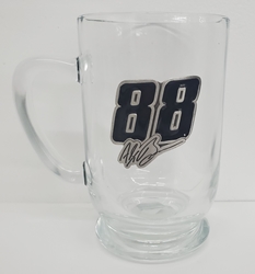 Alex Bowman Pewter Name & Number Hot Cocoa Glass Alex Bowman Pewter Name & Number Hot Cocoa Glass