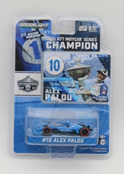 Alex Palou #10 2021 NTT Data / Chip Ganassi Racing, IndyCar Series Champion 1:64 Scale IndyCar Diecast Alex Palou, 1:64, diecast, greenlight, indy, IndyCar Series Champion
