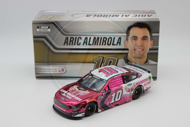 Aric Almirola 2021 Ford Warriors in Pink 1:24 Color Chrome Aric Almirola, Nascar Diecast, 2021 Nascar Diecast, 1:24 Scale Diecast