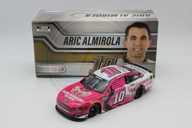 Aric Almirola 2021 Ford Warriors in Pink 1:24 Aric Almirola, Nascar Diecast, 2021 Nascar Diecast, 1:24 Scale Diecast