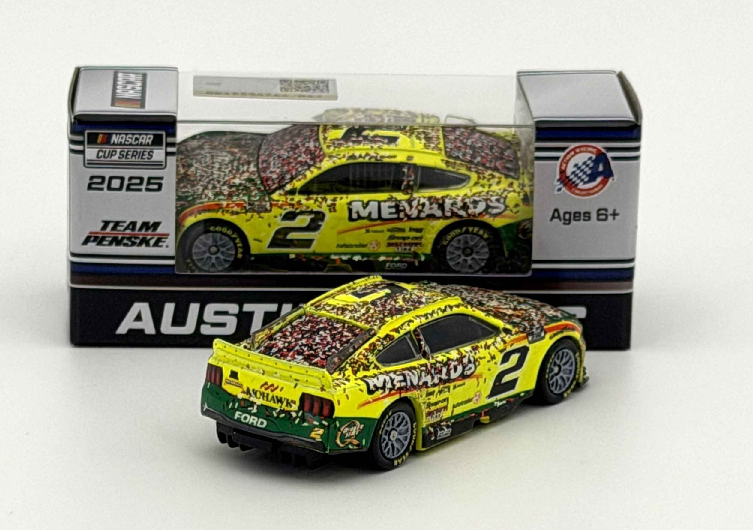 Austin Cindric 2025 Menards / Quaker State 4/27/2025 Race Win 1:64