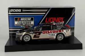Austin Cindric 2026 Discount Tire 1:24 Color Chrome Nascar Diecast Austin Cindric, Nascar Diecast, 2025 Nascar Diecast, 1:24 Scale Diecast