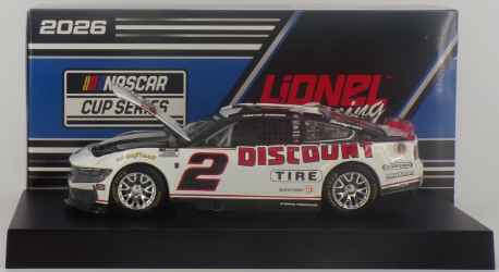 Austin Cindric 2026 Discount Tire 1:24 Nascar Diecast Austin Cindric, Nascar Diecast, 2025 Nascar Diecast, 1:24 Scale Diecast