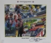Autographed By Sam Bass Charlotte Motor Speedway 2010 "All-Star Brawl!" Sam Bass Poster 18" X 21.5" - SB-MI2010005-AUT-POS222