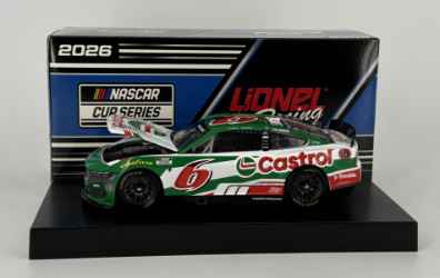 Brad Keselowski 2026 Castrol Tribute 1:24 Nascar Diecast - FOIL NUMBER DIECAST Brad Keselowski , Nascar Diecast, 2026 Nascar Diecast, 1:24 Scale Diecast