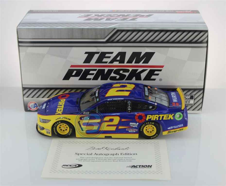 Brad Keselowski Autographed 2020 Pirtek 1:24 Nascar Diecast