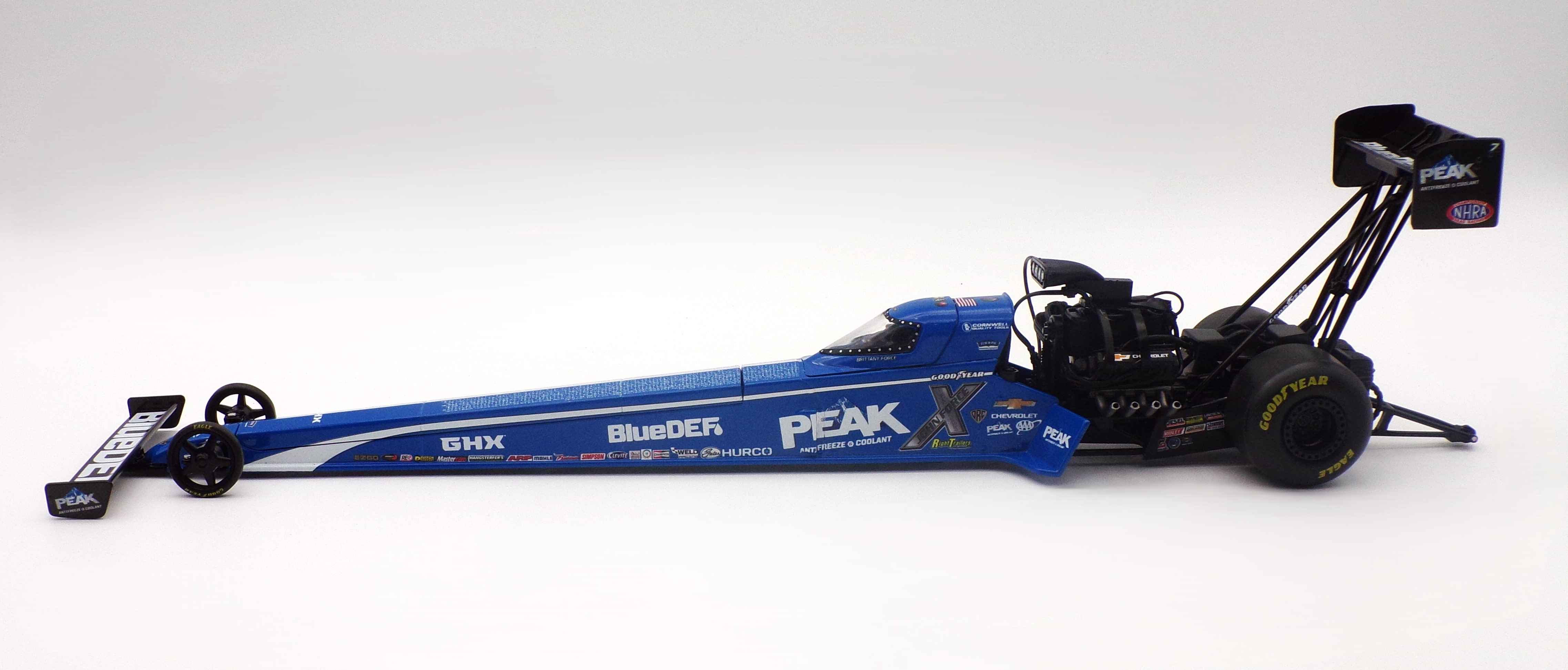Brittany Force 2024 Peak Top Fuel Dragster 1:24 NHRA Diecast