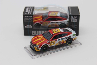 Bubba Wallace 2022 McDonalds 1:64 Nascar Diecast Chassis Bubba Wallace, Nascar Diecast, 2022 Nascar Diecast, 1:64 Scale Diecast,