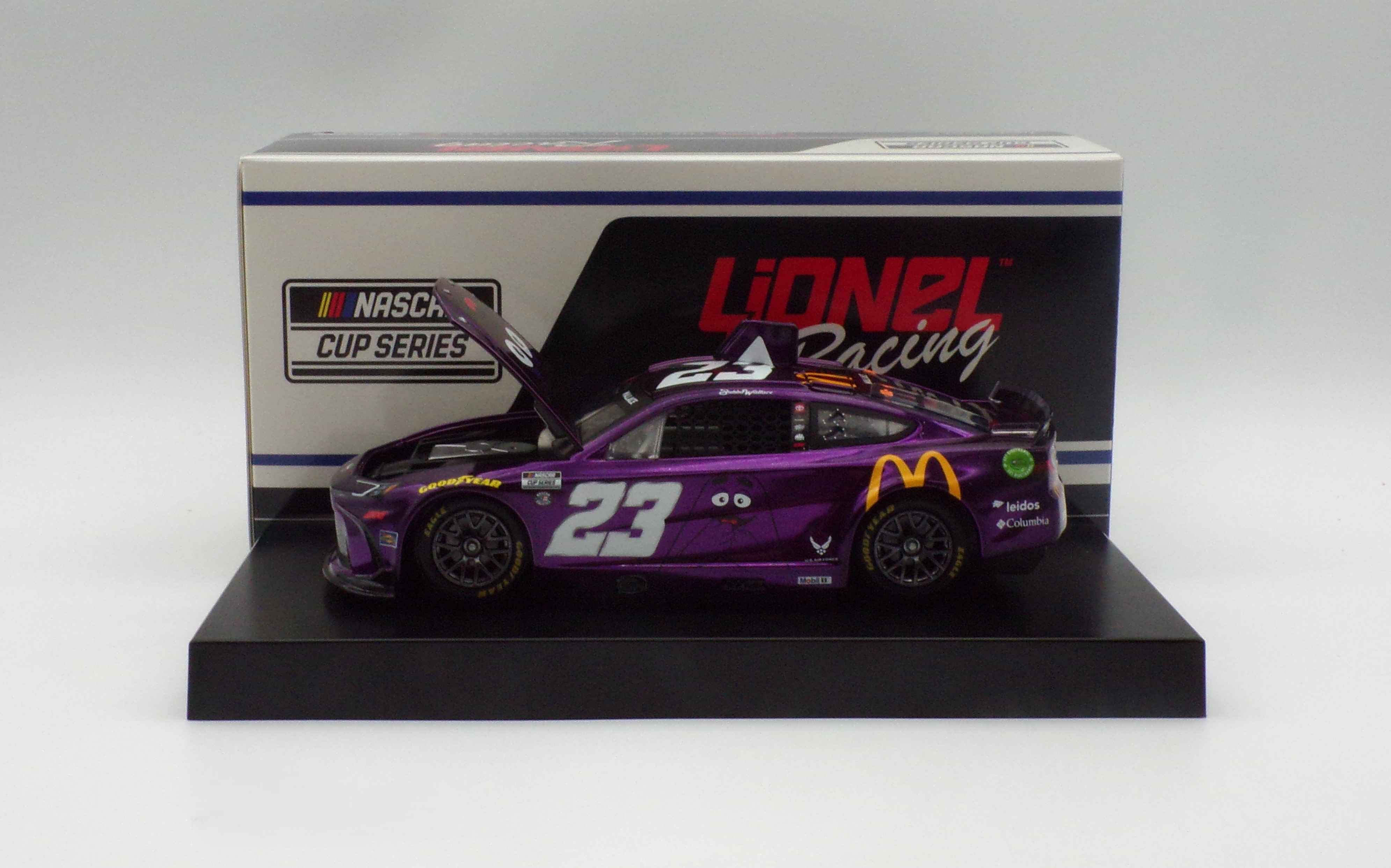 Bubba Wallace 2024 McDonald's Grimace 1:24 Color Chrome Nascar Diecast