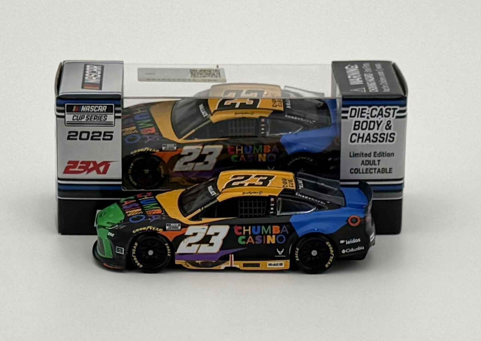 Bubba Wallace 2025 Lionel Racing 1:64 Diecast Nascar - Toyota #23 Columbia, 23XI, Viola