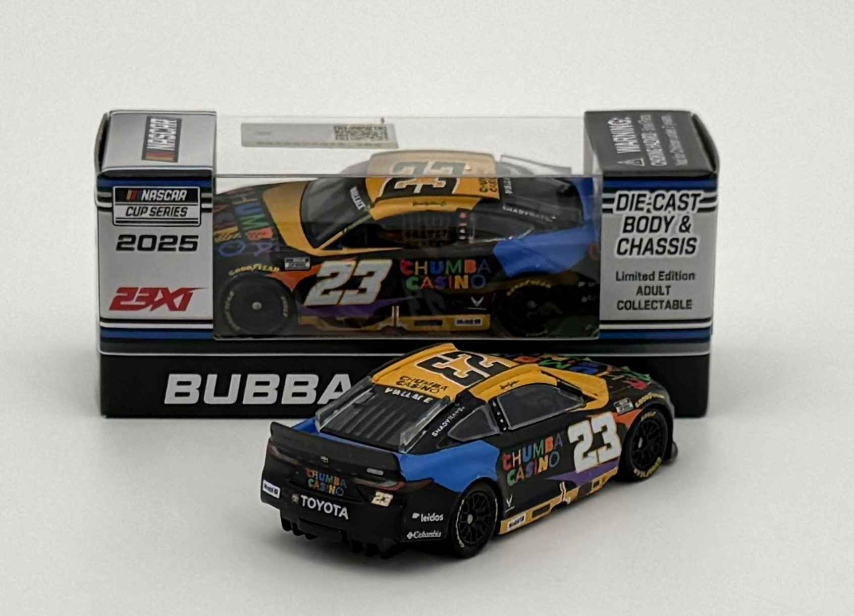 Bubba Wallace 2025 Chumba Casino Indianapolis 7/27/25 Race Win 1