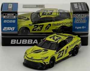 Bubba Wallace 2026 Robinhood 1:64 Nascar Diecast Bubba Wallace, Nascar Diecast, 2026 Nascar Diecast, 1:64 Scale Diecast,