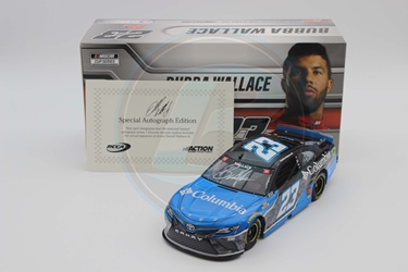 Bubba Wallace Autographed 2021 Columbia 1:24 Bubba Wallace, Nascar Diecast,2021 Nascar Diecast,1:24 Scale Diecast, pre order diecast