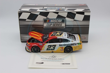 Bubba Wallace Autographed 2021 McDonalds Talladega First Cup Series Win 1:24 Nascar Diecast Bubba Wallace, Race Win, Nascar Diecast, 2021 Nascar Diecast, 1:24 Scale Diecast, pre order diecast