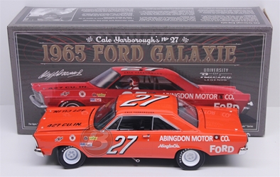 Cale Yarborough #27 Abingdon Motor Co. 1965 Ford Galaxie 1:24 University of Racing Nascar Diecast Cale Yarborough nascar diecast, diecast collectibles, nascar collectibles, nascar apparel, diecast cars, die-cast, racing collectibles, nascar die cast, lionel nascar, lionel diecast, action diecast, university of racing diecast, nhra diecast, nhra die cast, racing collectibles, historical diecast, nascar hat, nascar jacket, nascar shirt,historical racing die cast