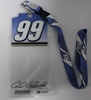 Carl Edwards # 99 Purple Top Credential Holder and Striped Lanyard Carl Edwards NASCAR diecast and NHRA diecast collectibles, Action Diecast by Lionel NASCAR Collectables. NASCAR diecast NHRA diecast and More! Action NASCAR, NHRA and Dirt Racing diecast. University of Racing Diecast, Auto World Diecast