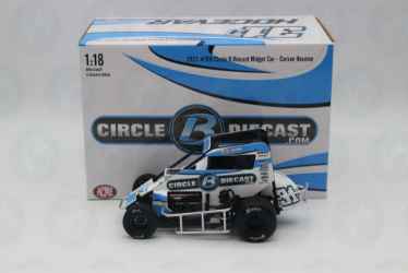 Carson Hocevar 2023 Circle B Diecast Chili Bowl 1:18 Midget Diecast Carson Hocevar, Chili Bowl, ACME Diecast, dirt racing diecast, midget diecast