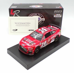 Chase Briscoe Dual Autographed w/ Tony Stewart 2023 Mahindra Tractors "Old Goat" 1:24 Nascar Diecast Chase Briscoe, Tony Stewart, Nascar Diecast, 2023 Nascar Diecast, 1:24 Scale Diecast