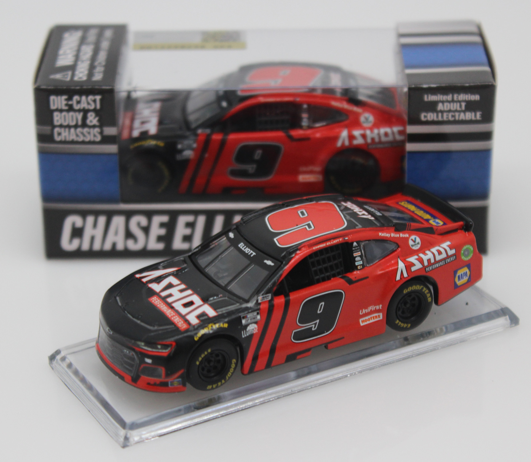 CHASE ELLIOTT #9 1/64 2021 DIECAST CHASSIS FREE SHIPPING LLUMAR 1 OF 576 