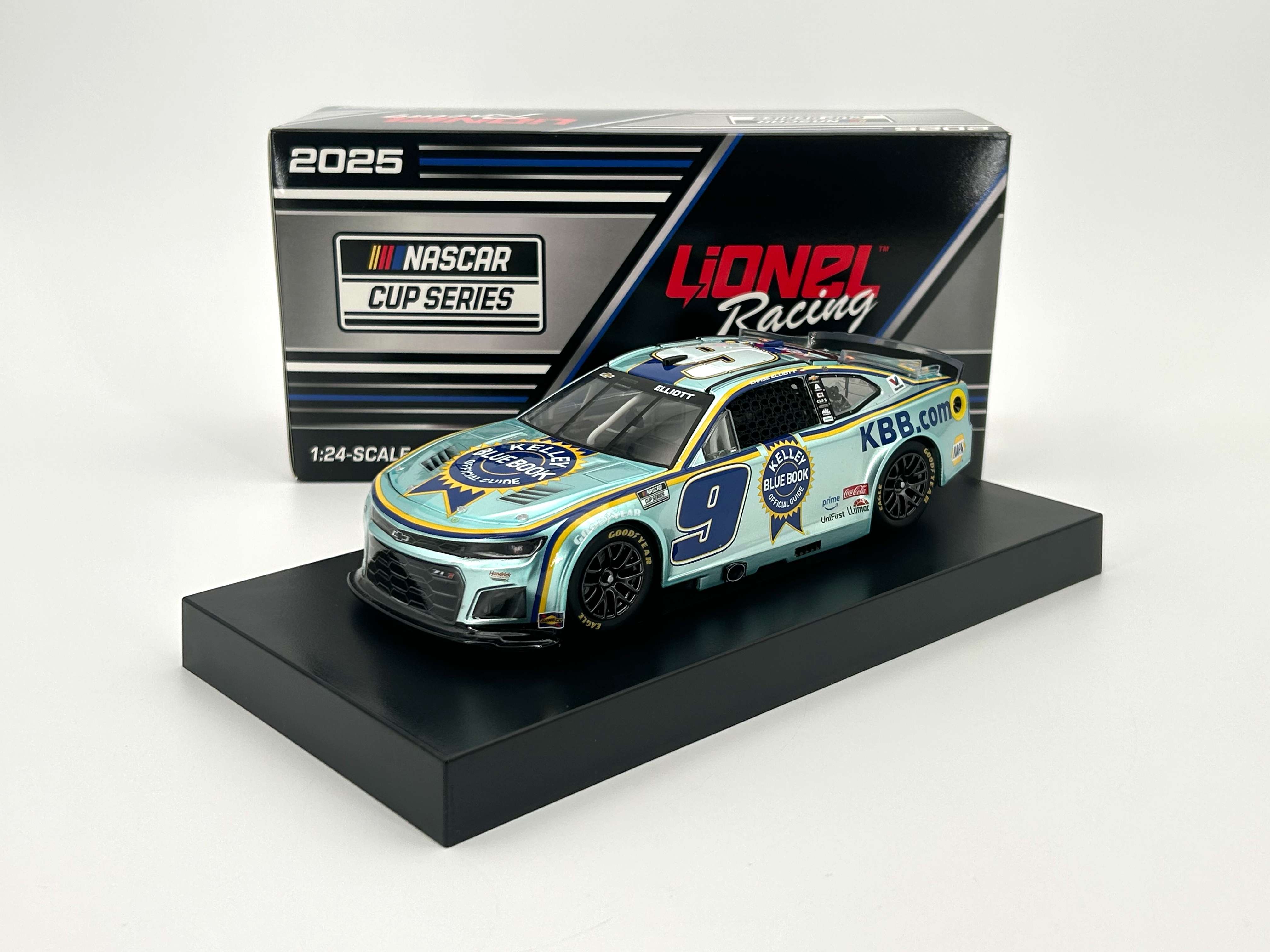Chase Elliott 2025 Kelly Blue Book 1:24 Liquid Color & Flash Coat ...