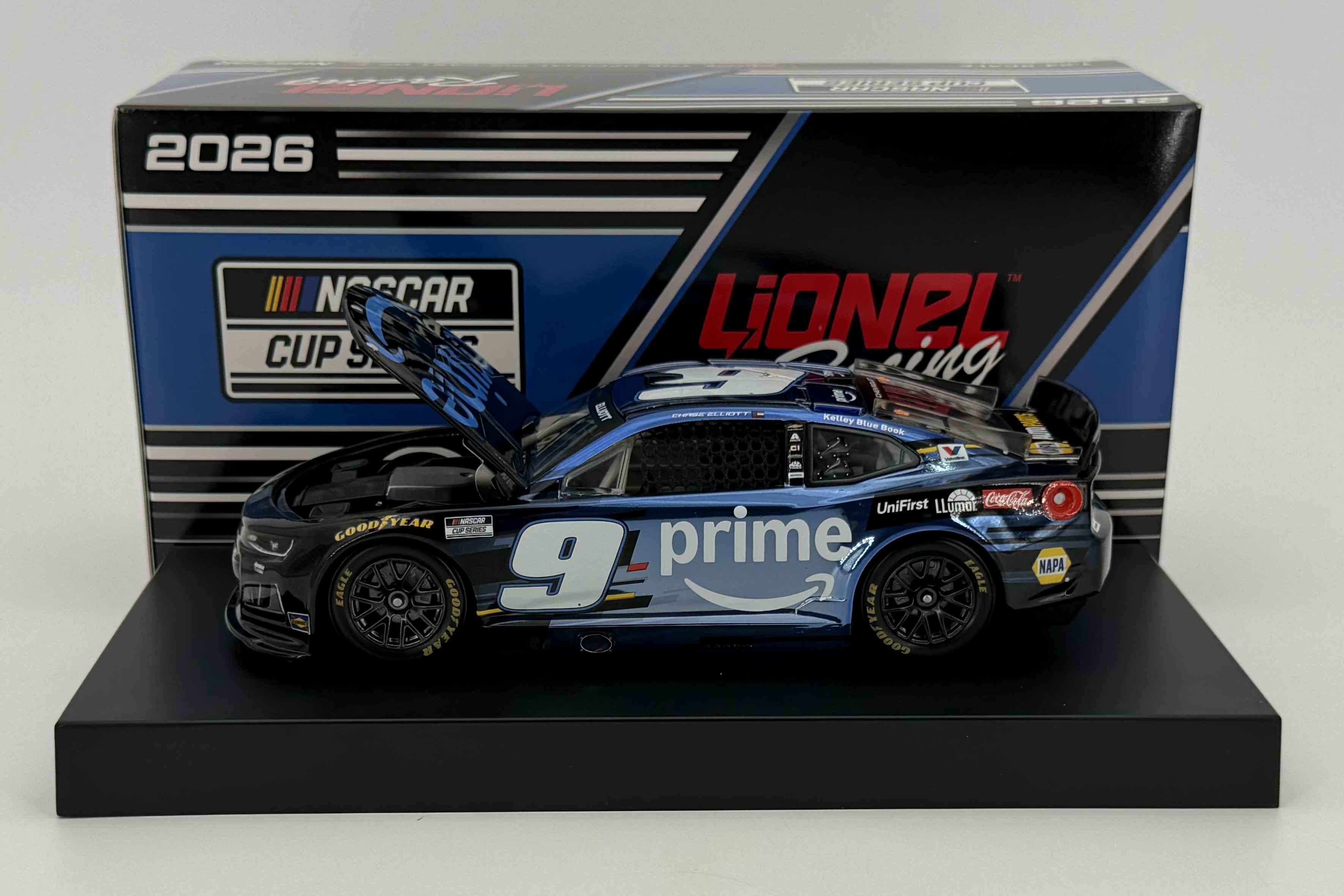 Chase Elliott 2026 Amazon Prime 1:24 Color Chrome Nascar Diecast