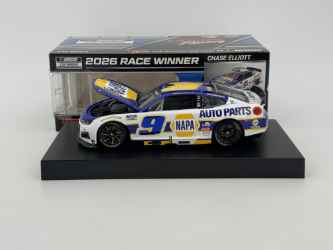 Chase Elliott 2026 Napa Duel 2 Daytona 2/12/26 Race Win 1:24 Nascar Diecast - FOIL NUMBER CAR Chase Elliott, Nascar Diecast, 2026 Nascar Diecast, 1:24 Scale Diecast
