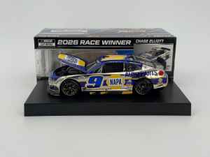 Chase Elliott 2026 Napa Duel 2 Daytona 2/12/26 Race Win 1:24 Raw Finish Nascar Diecast Chase Elliott, Nascar Diecast, 2026 Nascar Diecast, 1:24 Scale Diecast